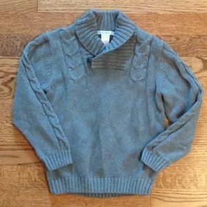 Janie and Jack shawl collar sweater